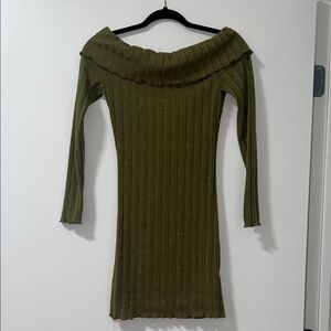 3rd + MALT Off-Shoulder Dress
